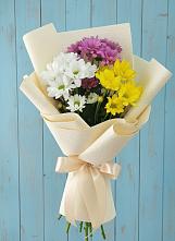 Букет цветов из:  Хризантемы в Псыже