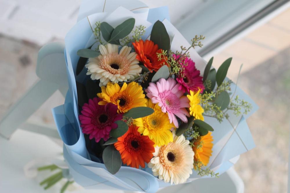 Букет цветов из: Герберы в Псыже