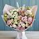 Букет цветов из: Альстромерии и Розы в Псыже