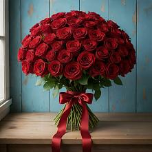 Букет Красные розы Блэк Меджик в Псыже