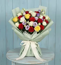 Букет цветов из:  Розы в Псыже