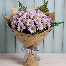 Букет цветов из:  Хризантемы в Псыже