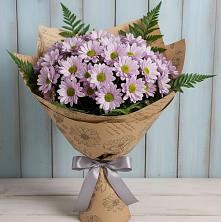 Букет цветов из:  Хризантемы в Псыже