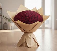 Букет 101 Красная роза в Псыже
