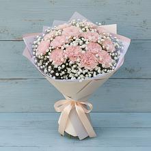 Букет цветов из:  Гвоздики в Псыже