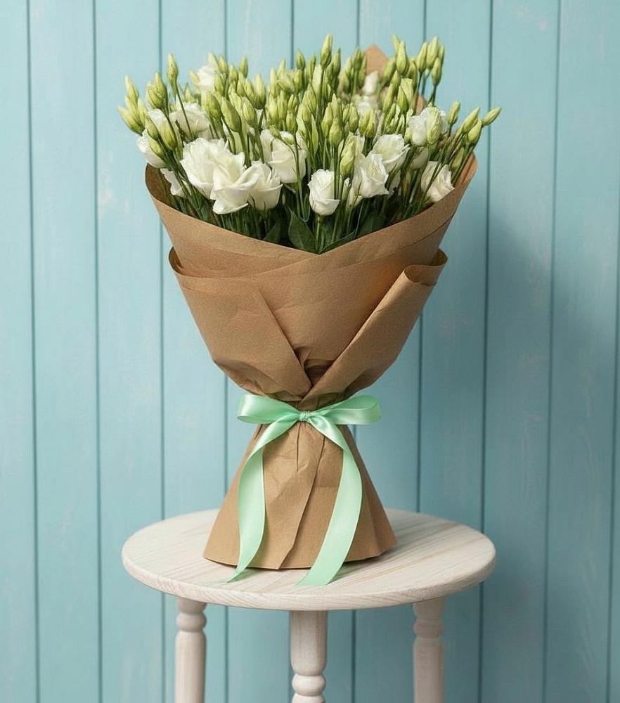 Букет цветов из: Лизиантусы в Псыже