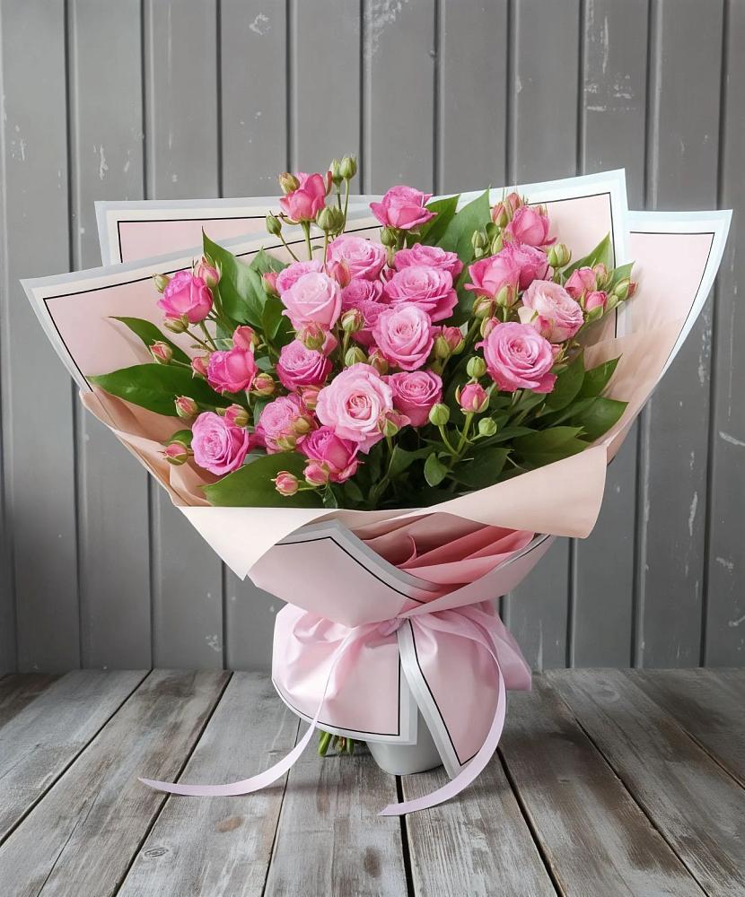 Букет Розовый кустик в Псыже