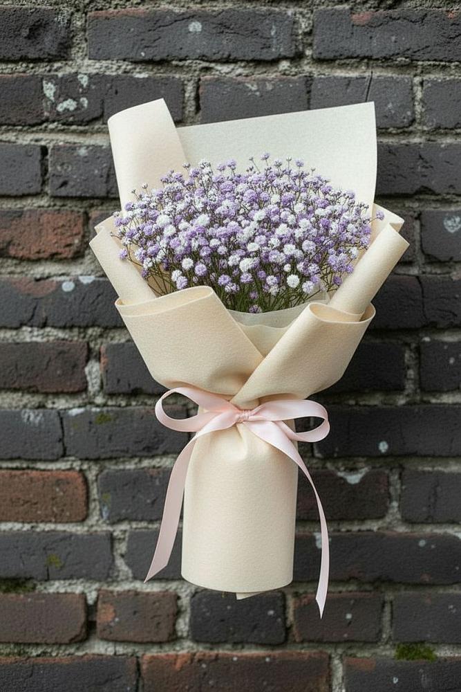 Букет цветов из: Гипсофила в Псыже