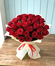 Букет 29 Красных роз в Псыже