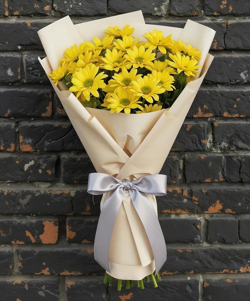 Букет цветов из: Хризантемы в Псыже