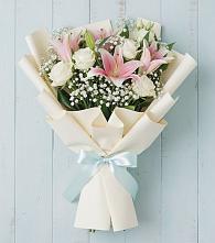 Букет цветов из:  Лилии в Псыже